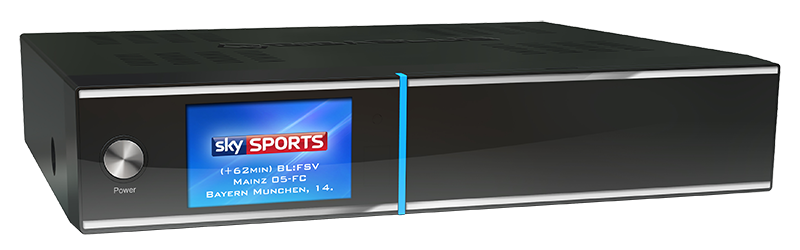 GigaBlue UHD Quad 4K - (1x dual DVB-S2X FBC + 1x DVB-T2C)